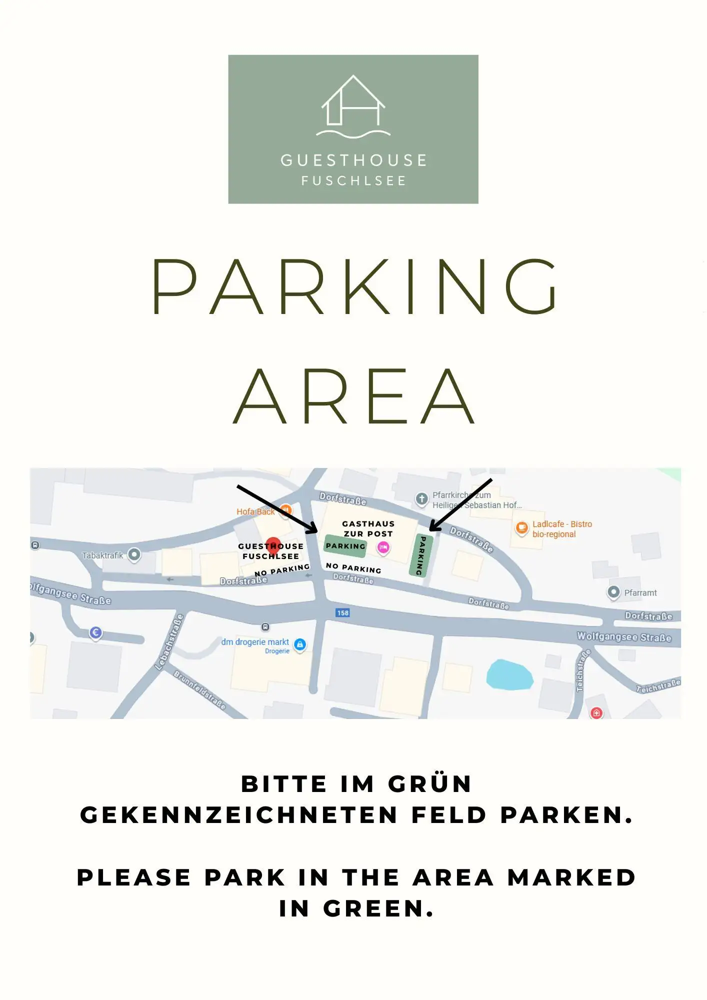 inkl. Parkplatz